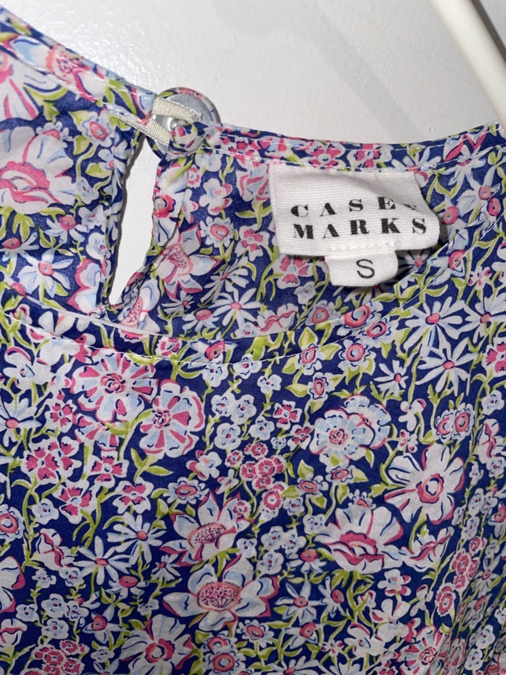 New! Casey Marks Madeline Floral Baby Doll Midi Dress 🌸 Small - Picture 8 of 12